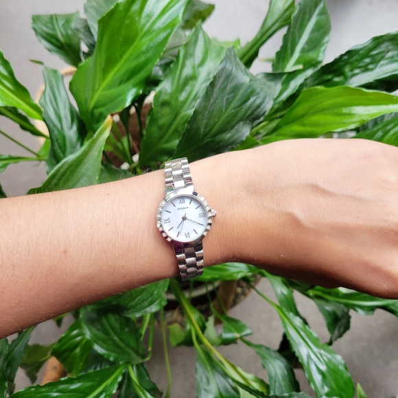 Sekonda Classic Roman Numerals Rhinestone Watch - Picture 3 of 9